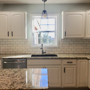 White Painted Kitchen Cabinetry