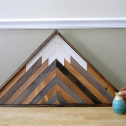 Large Triangle Mountain - Wall Accents