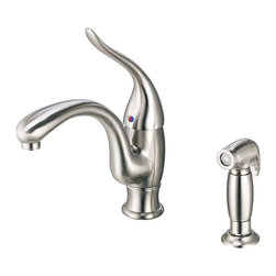 Danze Antioch&trade; Single Handle Kitchen Faucet with Spray - Kitchen Faucets
