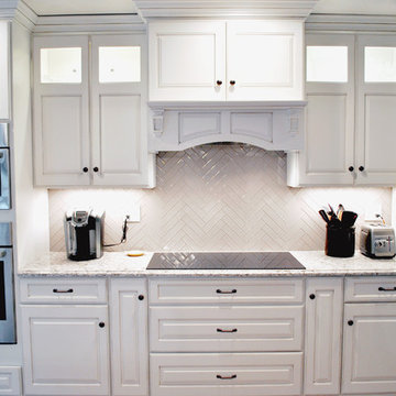 Transitional White Kitchen
