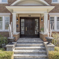 Mahogany Door and Sidelites - Front Doors