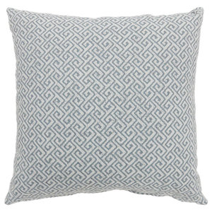 Contemporary Style Small Diagonal Patterned Set Of 2 Throw Pillows