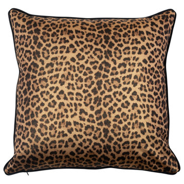 Leopard Print Throw Pillow | OROA Jess