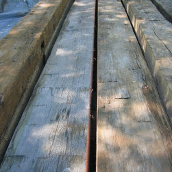 Antique Hand Hewn Beams - Molding And Trim