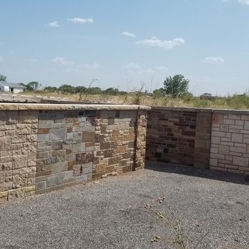 Stone sample walls
