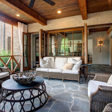 lake house porch floor