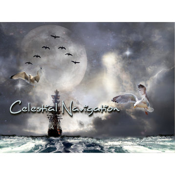 Celestial Navigation, 11"x14", Canvas