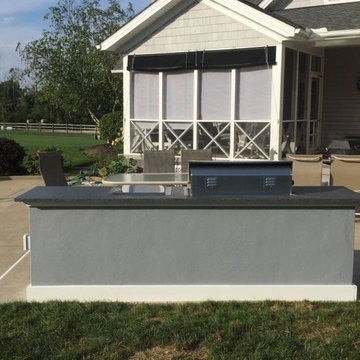Outdoor Grill Island - Hinckley
