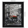 Amanti Art Grand Black Narrow Photo Frame Opening Size 16x20"