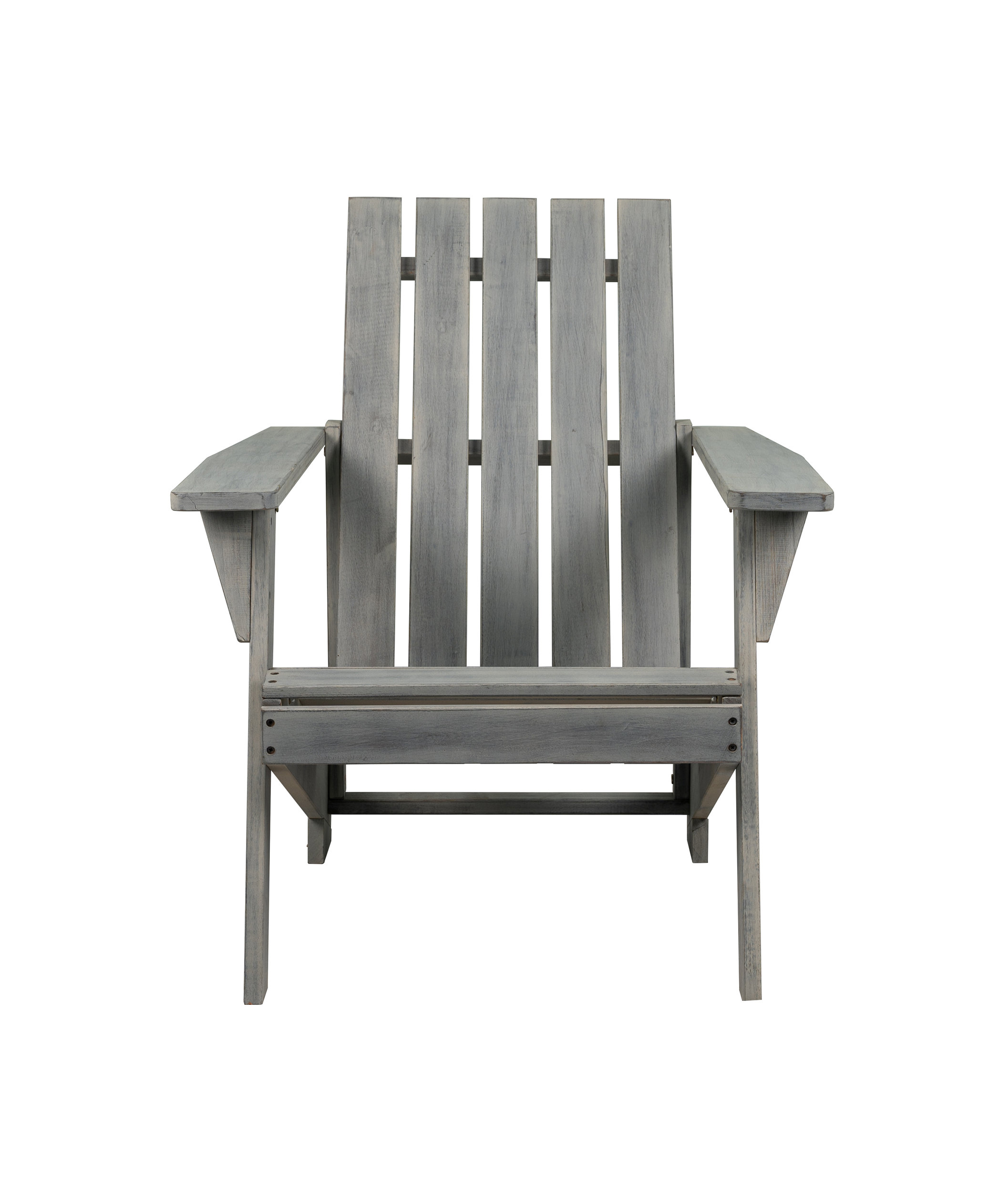 Irving Outdoor Patio Modern Acacia Wood Adirondack Chair - Farmhouse ...