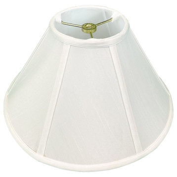 Royal Designs Coolie Empire Lamp Shade, White, 6x16x10, Single