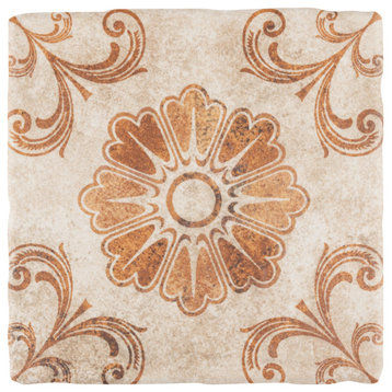 Costa Arena Decor Fleur Ceramic Floor and Wall Tile