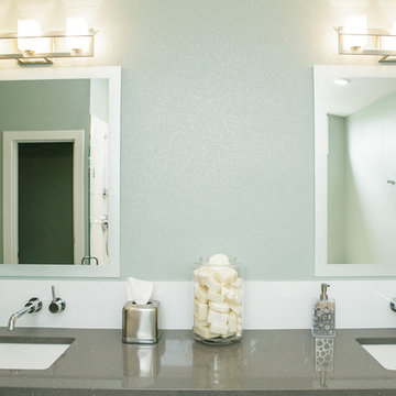 Clean & Modern Master Bathroom