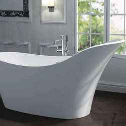 designer stone bathroom ware from the pietra bianca collection - Bathtubs