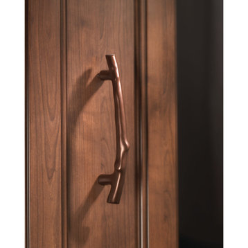 Top Knobs M1347 Twig 5 Inch Center to Center Designer Cabinet - Medium Bronze