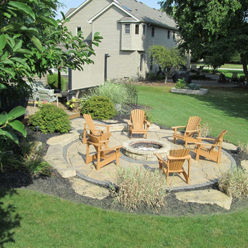Adirondack and Fire Pit