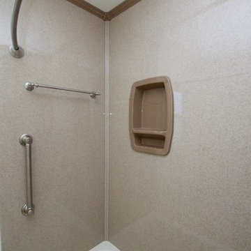 Sand Springs Onyx bathroom remodel