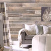 Smart Paneling 1/4 in. x 5 in. x 4 ft. Gray Barn Wood Wall Plank 10 Sq. Ft.