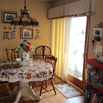new hardwood floors for the kitchen and living room