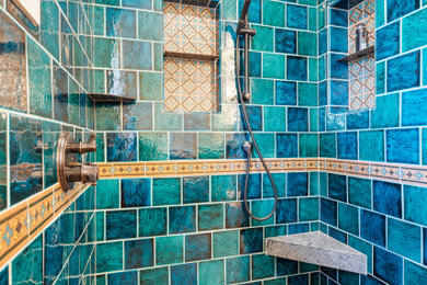Eclectic bathroom photo in Other