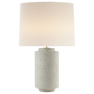 AERIN Darina 1 Light Table Lamp, Volcanic Ivory