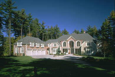 Example of an exterior home design in Boston
