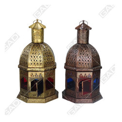 HEXA DOMED HANGING LANTERNS - Outdoor Hanging Lights