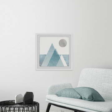 "Abstract Reality" Framed Painting Print