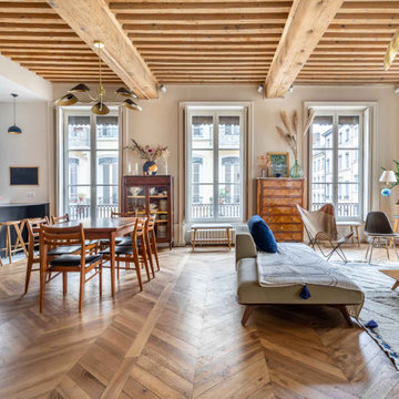 3 appartements rassemblés en un seul