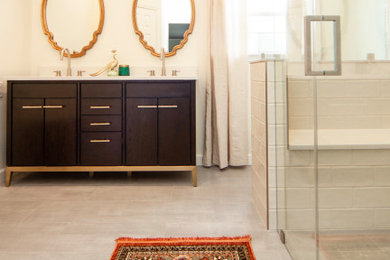 Bathroom - transitional bathroom idea in Baltimore