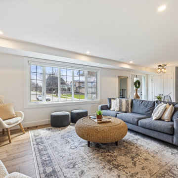 Modern Farmhouse Living Room Remodel