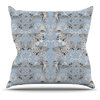 KESS InHouse DLKG Design "Versailles Blue" Throw Pillow, 20"