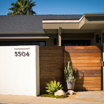 Mid Century Modern in the Hollywood Hills - Entrance