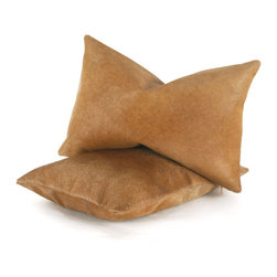 Pfeifer Studio - North Coast Cowhide Pillow - Decorative Pillows