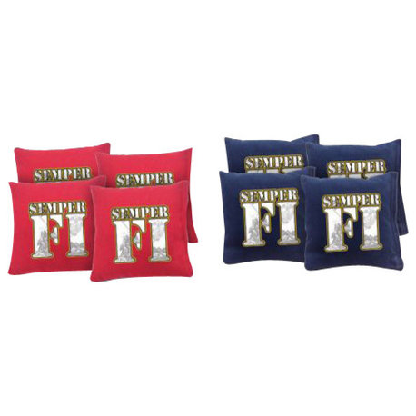 Marine Cornhole Bags Set of 8