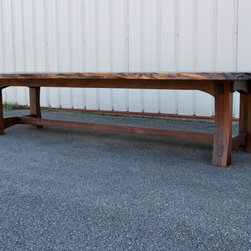 Curvy Backed Walnut Dining Chair - Dining Tables