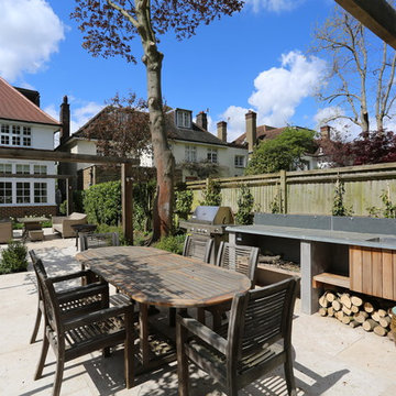 Garden landscaping in Putney