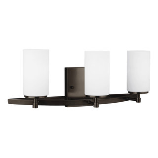 Alturas 3-Light LED Bathroom Vanity Light in Brushed Oil Rubbed Bronze ...