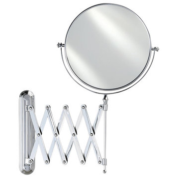 Afina 5x/1x Double Sided Wall Mount Extesion Magnyfying Mirror