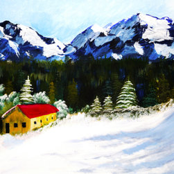 Switzerland Chalet, Lucas Farlow - Fine Art Prints