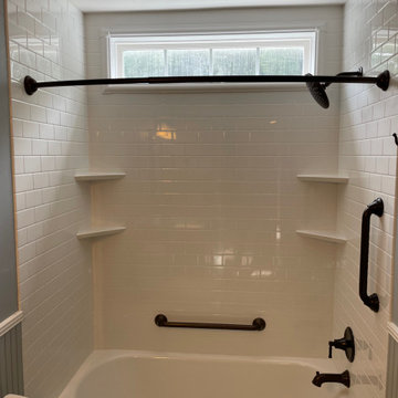 "Subway Tile" Shower Panel Install