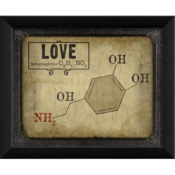 Love Molecule Framed Artwork
