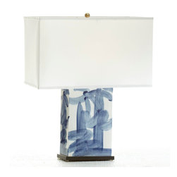 Chinese Brushstroke Lamp - Table Lamps