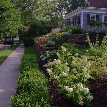 Terraced Front Garden