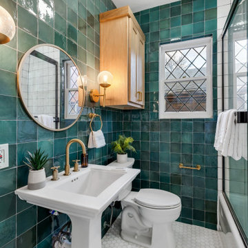 East Dallas Tudor with Pool House and Sauna