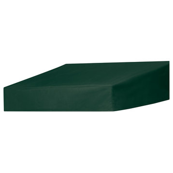 4' Classic Door Canopy in a Box,  Forest Green