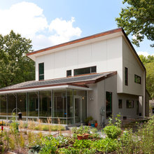 outside of house-front or back