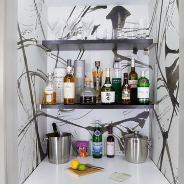 Den Renovation: Home Bar