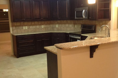 Inspiration for a mediterranean kitchen remodel in Austin