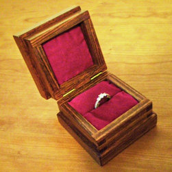 Engagement Ring Box - Storage Bins And Boxes